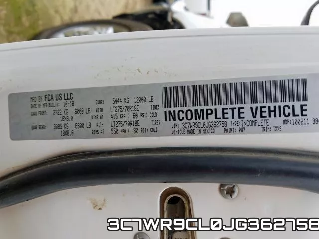 3C7WR9CL0JG362758 фото 2