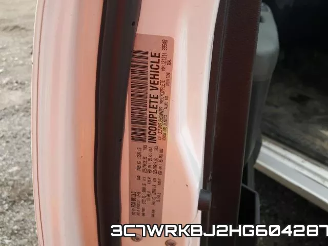 3C7WRKBJ2HG604287 фото 2