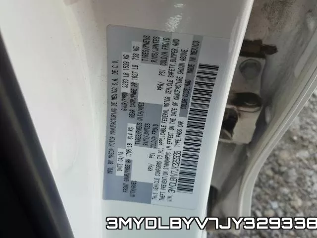 3MYDLBYV7JY329338 фото 2