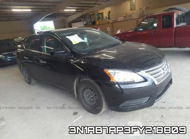 3N1AB7AP3FY218809 фото 2