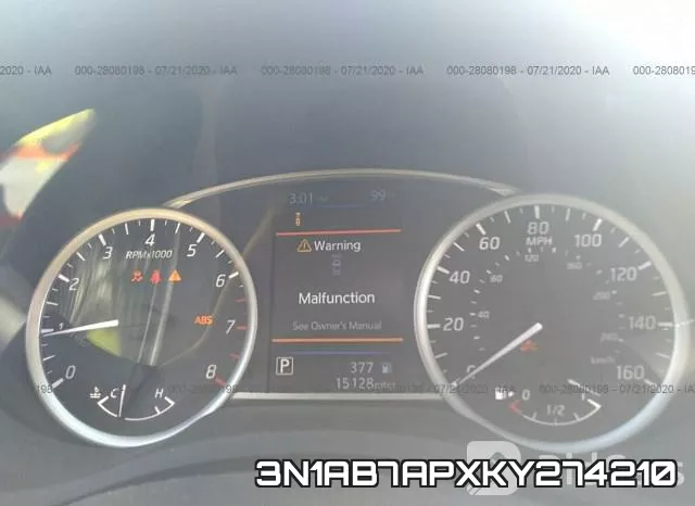 3N1AB7APXKY274210 фото 8