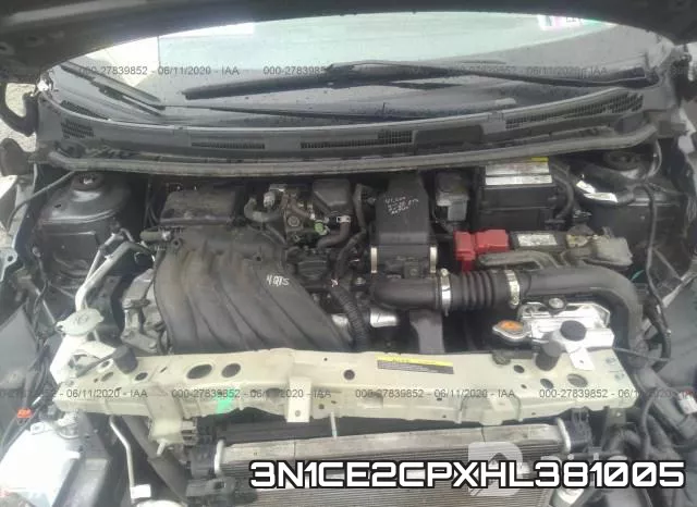 3N1CE2CPXHL381005 фото 2