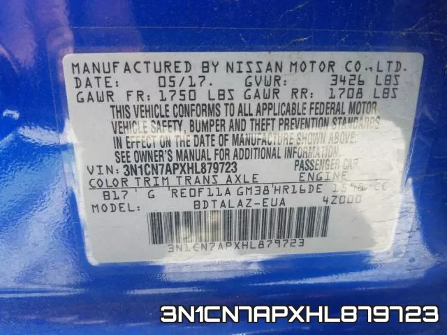 3N1CN7APXHL879723 фото 2