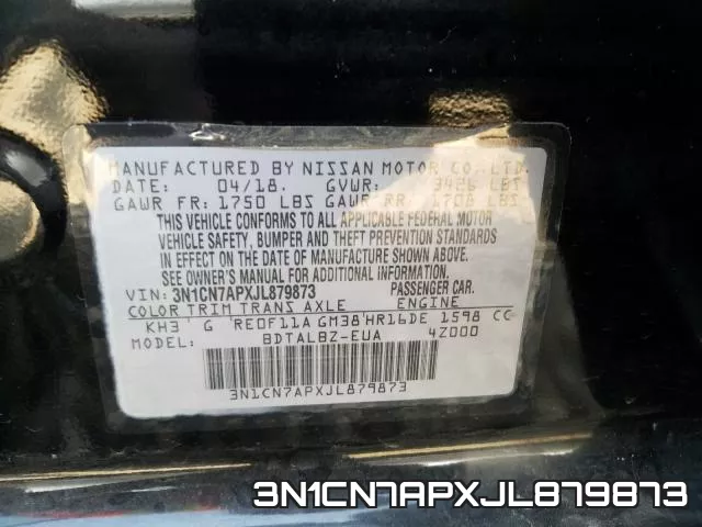 3N1CN7APXJL879873 фото 2