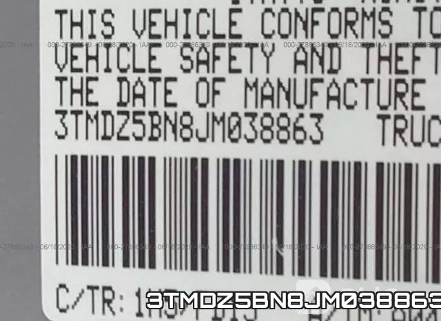 3TMDZ5BN8JM038863 фото 10