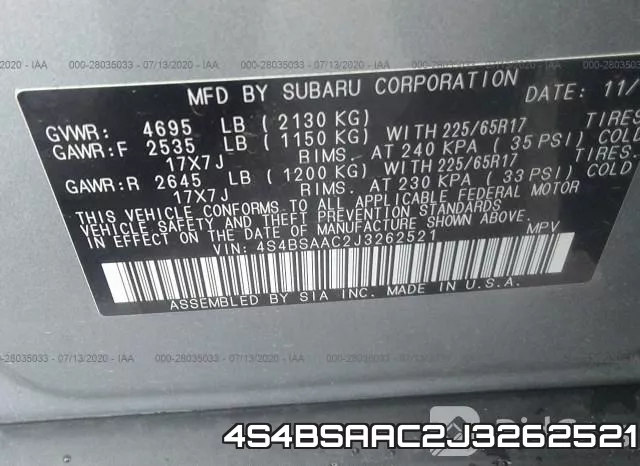 4S4BSAAC2J3262521 фото 10