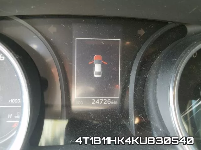 4T1B11HK4KU830540 фото 9