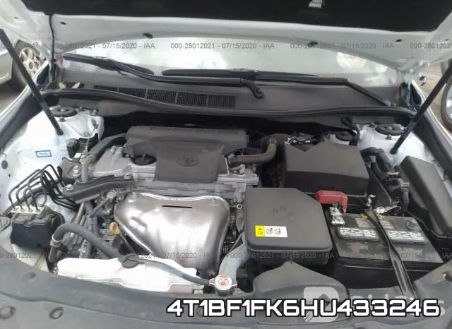 4T1BF1FK6HU433246 фото 2