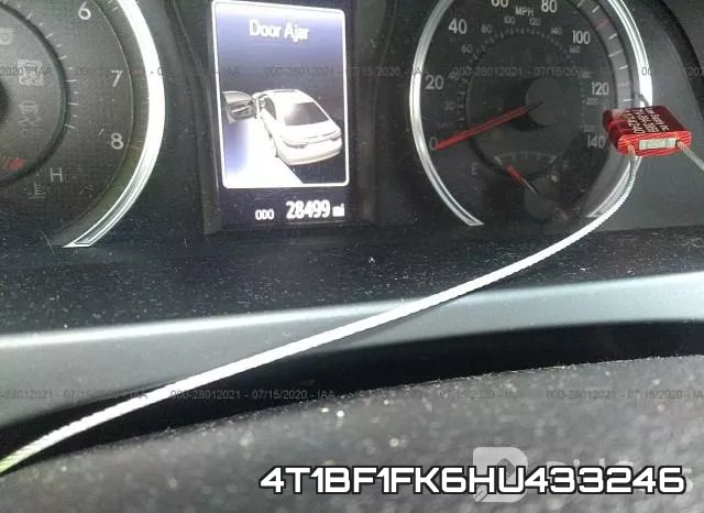 4T1BF1FK6HU433246 фото 8