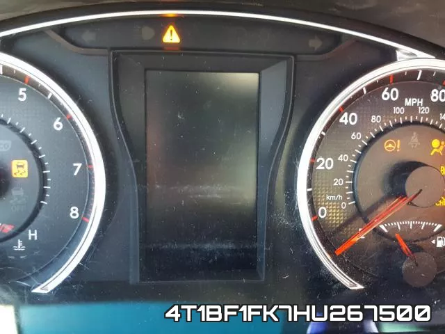 4T1BF1FK7HU267500 фото 9