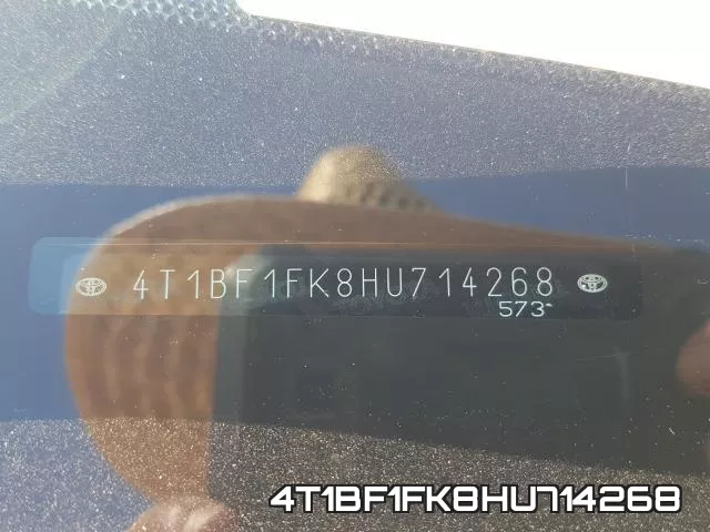 4T1BF1FK8HU714268 фото 2