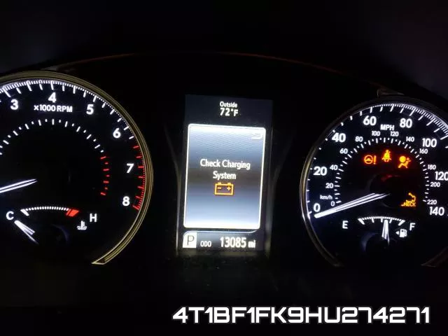 4T1BF1FK9HU274271 фото 9