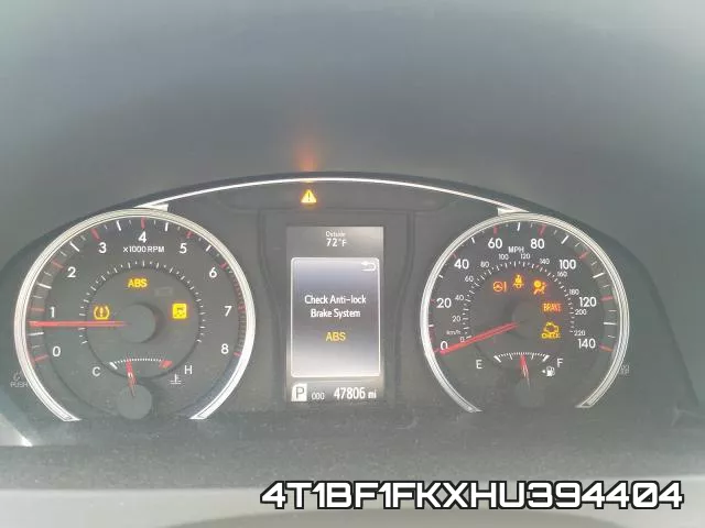 4T1BF1FKXHU394404 фото 9