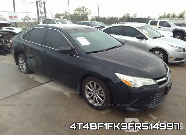 4T4BF1FK3FR514997 фото 2