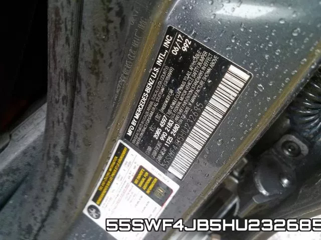 55SWF4JB5HU232685 фото 2