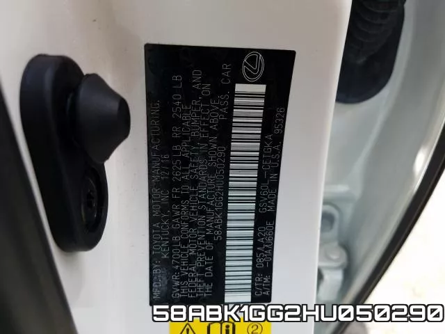 58ABK1GG2HU050290 фото 2