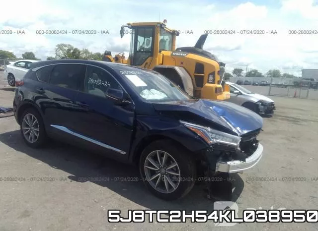 5J8TC2H54KL038950 фото 11