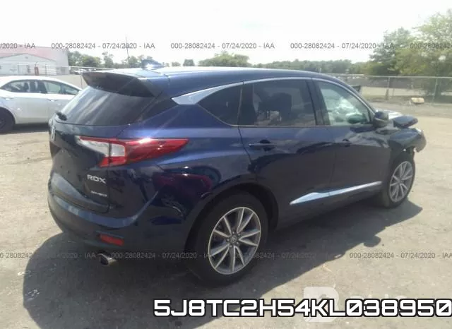 5J8TC2H54KL038950 фото 15
