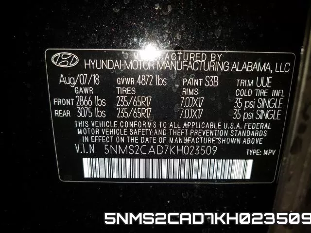 5NMS2CAD7KH023509 фото 2