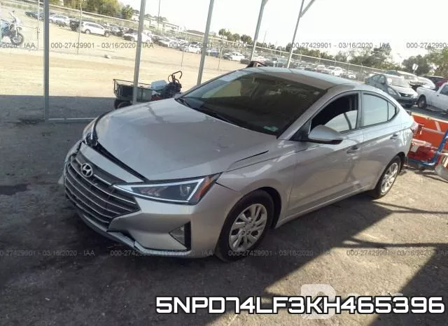 5NPD74LF3KH465396 фото 3
