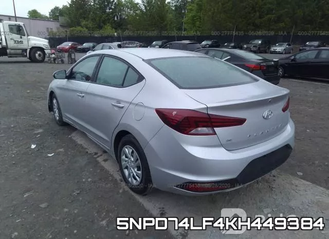 5NPD74LF4KH449384 фото 4