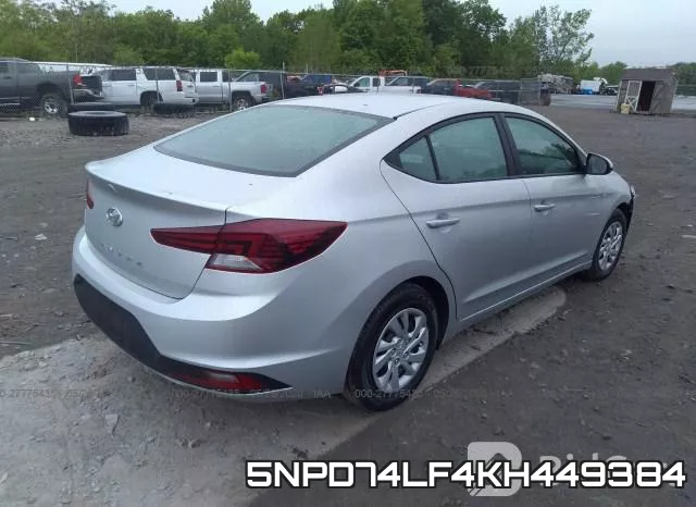 5NPD74LF4KH449384 фото 5