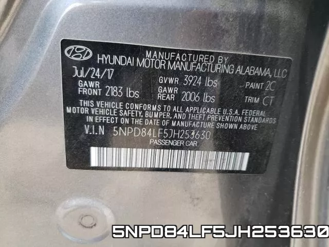 5NPD84LF5JH253630 фото 2