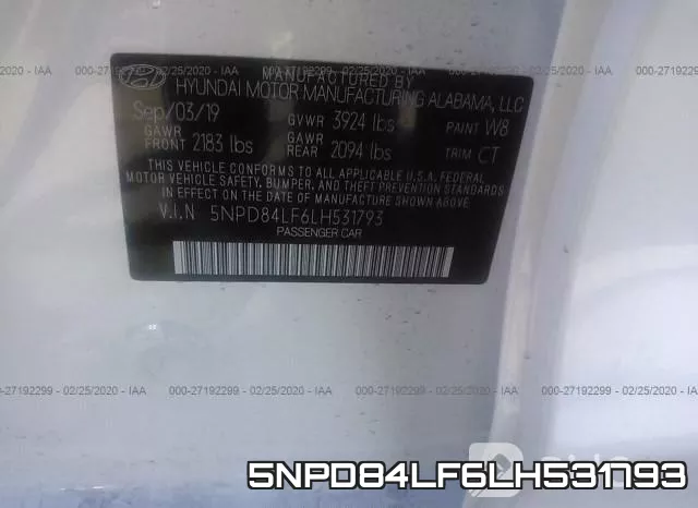 5NPD84LF6LH531793 фото 10