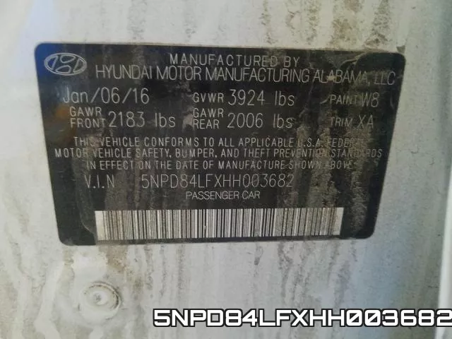 5NPD84LFXHH003682 фото 2