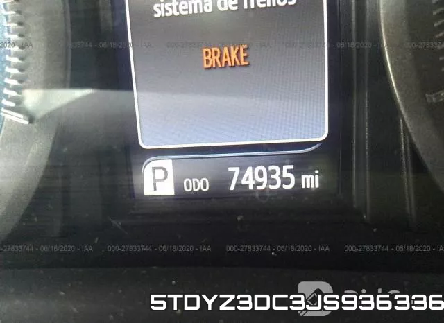 5TDYZ3DC3JS936336 фото 8
