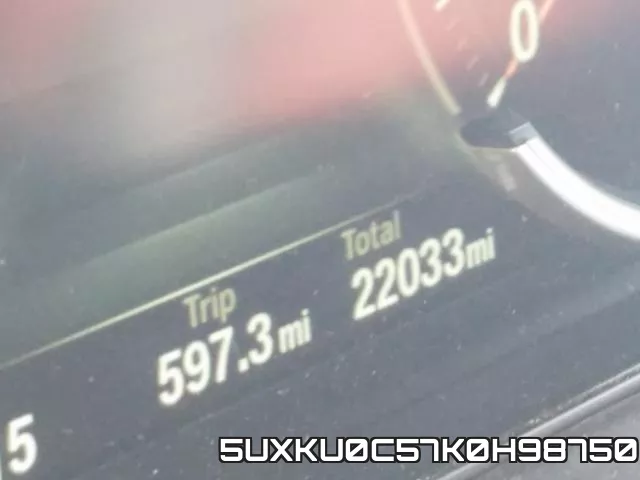5UXKU0C57K0H98750 фото 9
