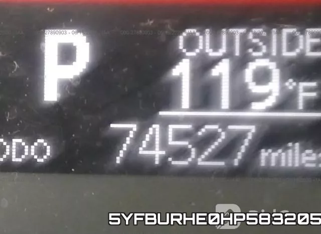 5YFBURHE0HP583205 фото 8