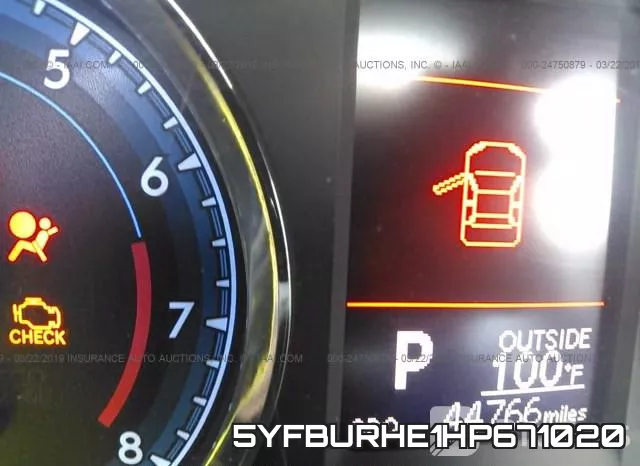 5YFBURHE1HP671020 фото 8