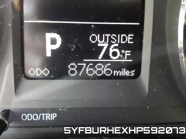 5YFBURHEXHP592073 фото 9