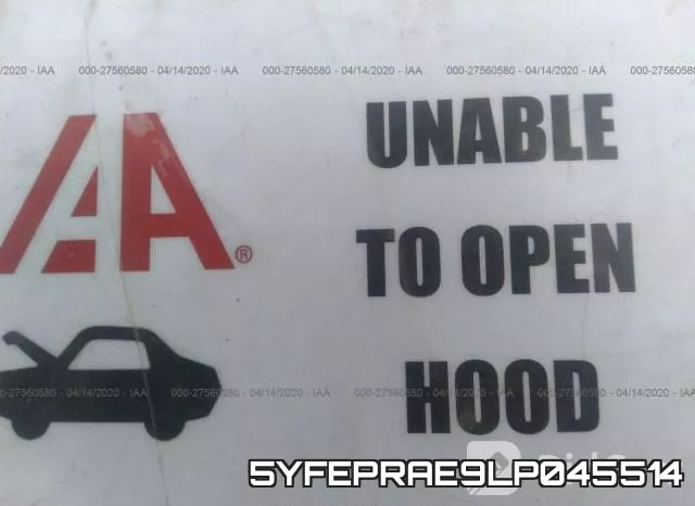 5YFEPRAE9LP045514 фото 2