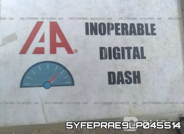 5YFEPRAE9LP045514 фото 8