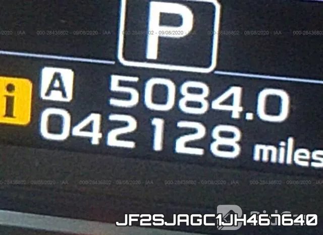 JF2SJAGC1JH467640 фото 8