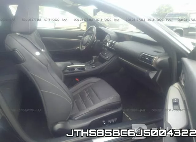 JTHS85BC6J5004322 фото 6