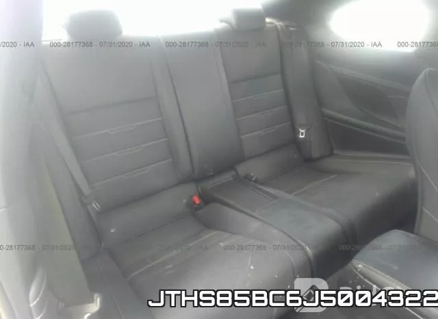 JTHS85BC6J5004322 фото 9