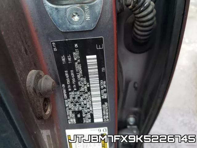 JTJBM7FX9K5226745 фото 2
