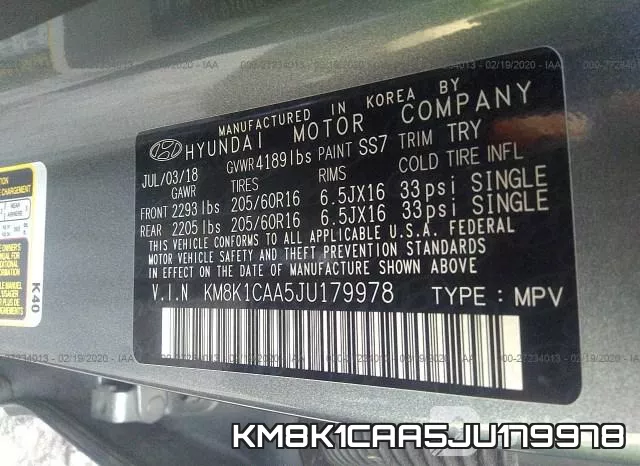 KM8K1CAA5JU179978 фото 9