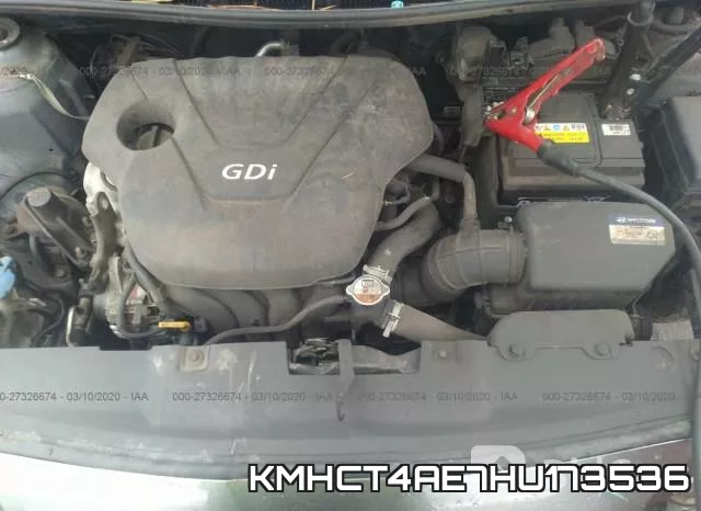 KMHCT4AE7HU173536 фото 2