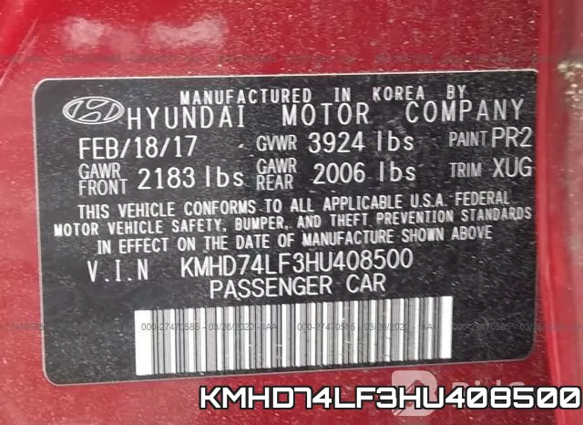 KMHD74LF3HU408500 фото 10