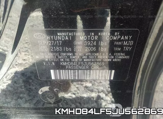 KMHD84LF5JU562869 фото 10