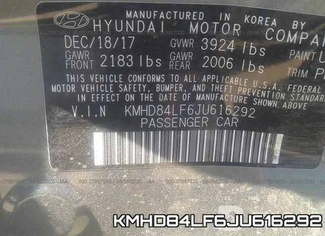 KMHD84LF6JU616292 фото 10