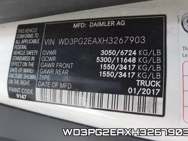 WD3PG2EAXH3267903 фото 2
