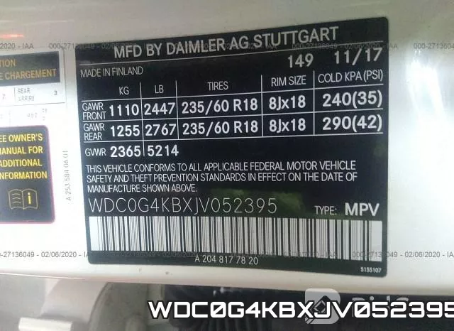 WDC0G4KBXJV052395 фото 20