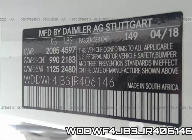 WDDWF4JB3JR406146 фото 10