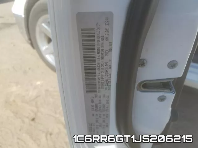 1C6RR6GT1JS206215 фото 2