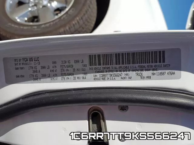 1C6RR7TT9KS566247 фото 2